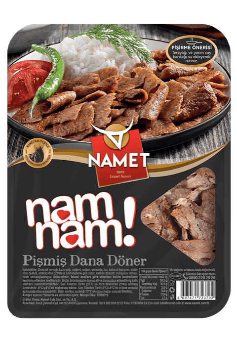 NamNam Pişmiş Dana Döner