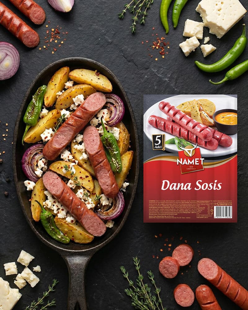 Hafta Sonu Tavası: Ezine Peynirli ve Patatesli Sosis