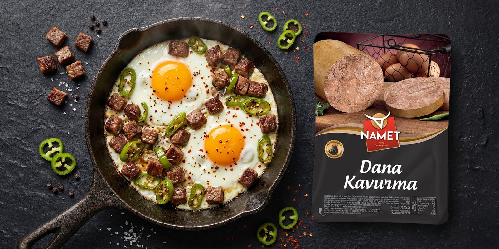 Kavurmalı Yumurta